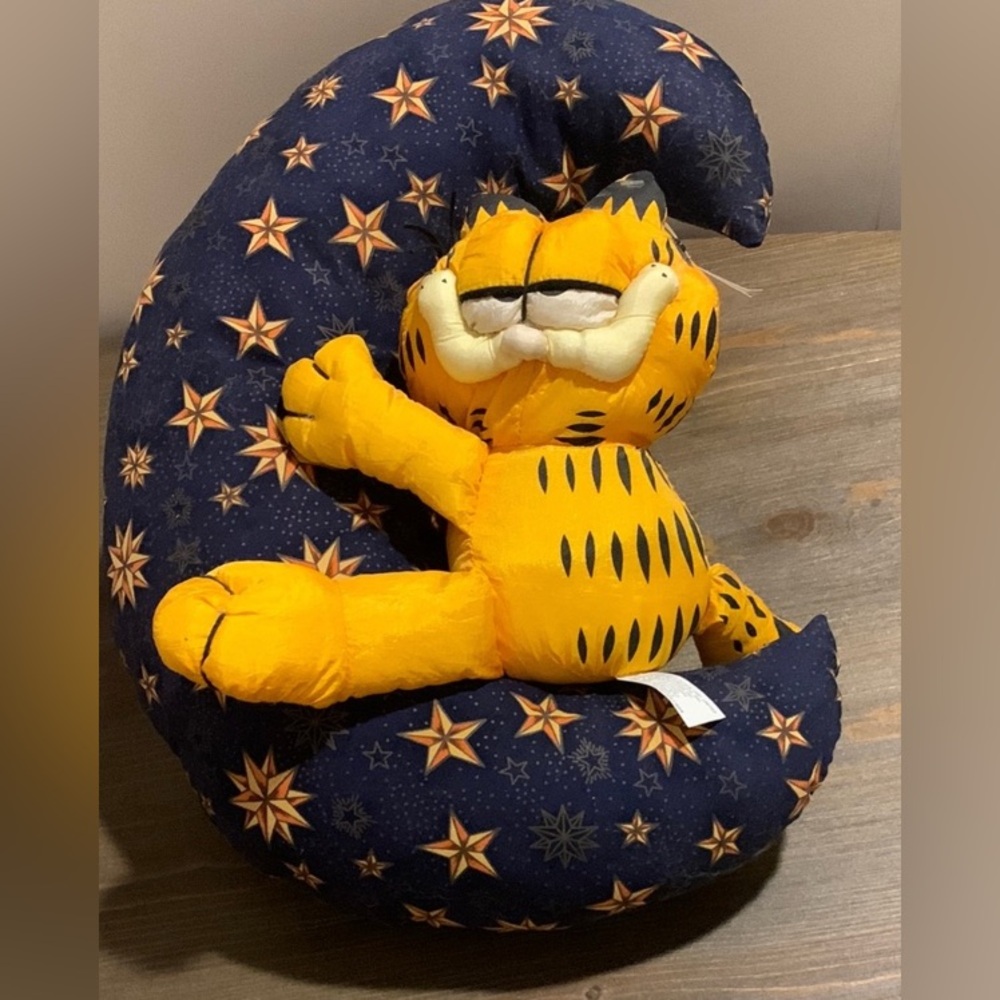 NWT Vintage Spencers Gifts Garfield Crescent Moon Cast of Charactors